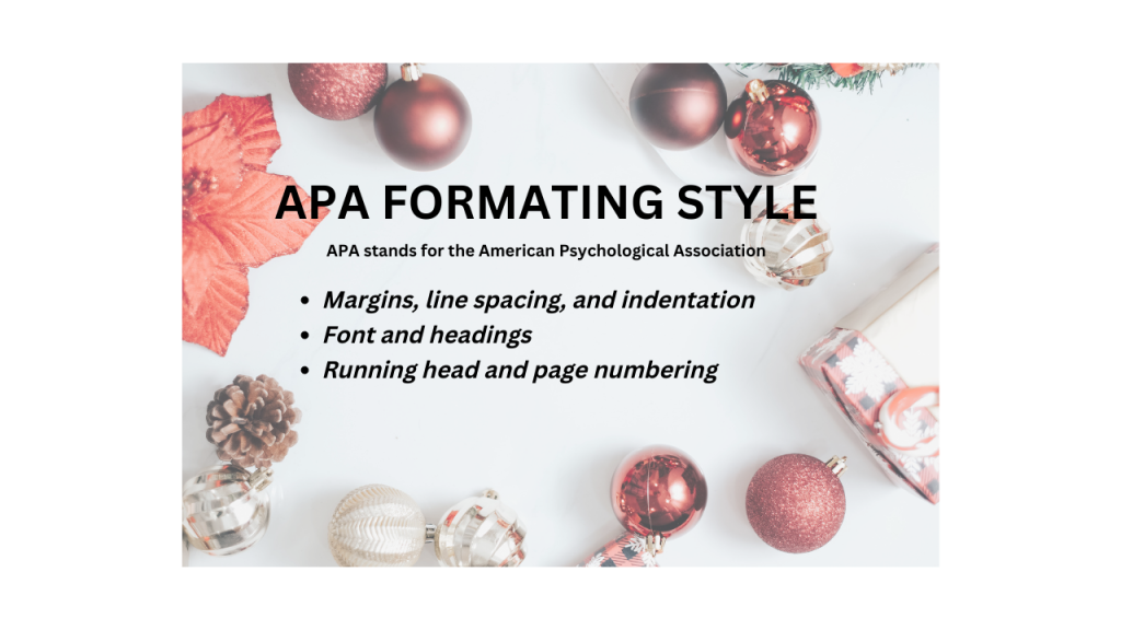 APA Format for Students & Researchers