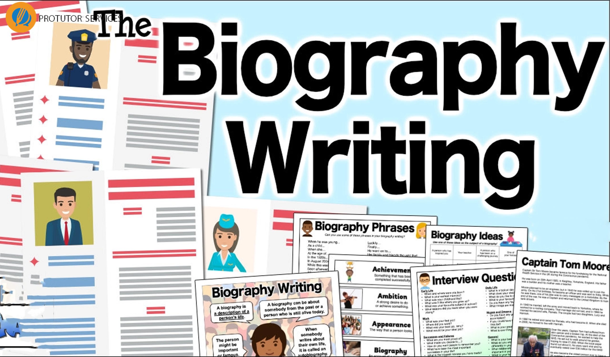 how to write a biography essay