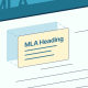 Guide on how to write the MLA heading