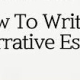 How-To-Write-a-Narrative-Essay