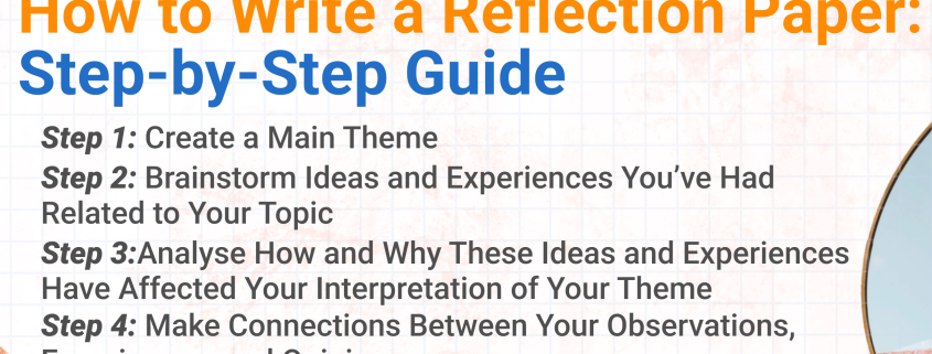 how to write a reflection paper complete guide